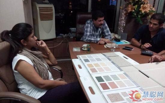 次日再次會面,洽談涂料工程細節