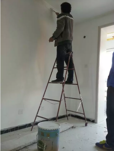 保定新民局友情漆裝修現場 保定新民局友情漆裝修現場