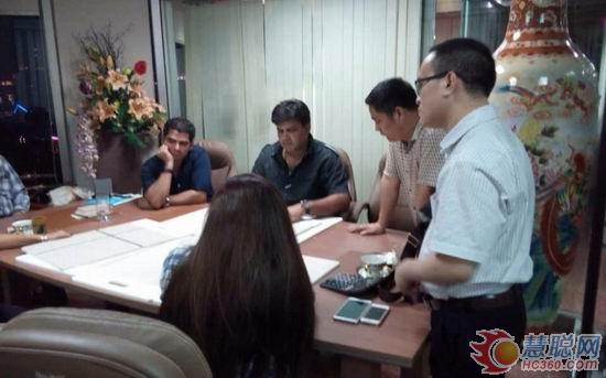 次日再次會面,洽談涂料工程細節