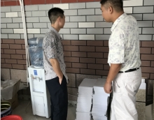 友情漆客戶實地考察工廠，確定合作信心